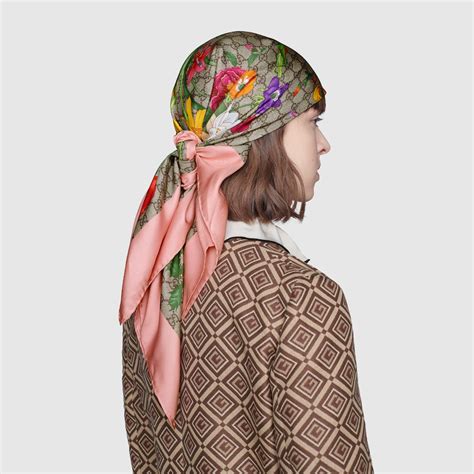 foulard collo gucci|gucci silk neck handbags.